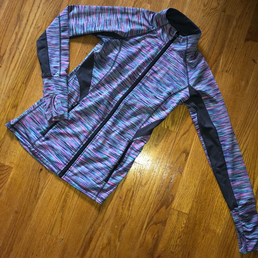 Exercise track coat